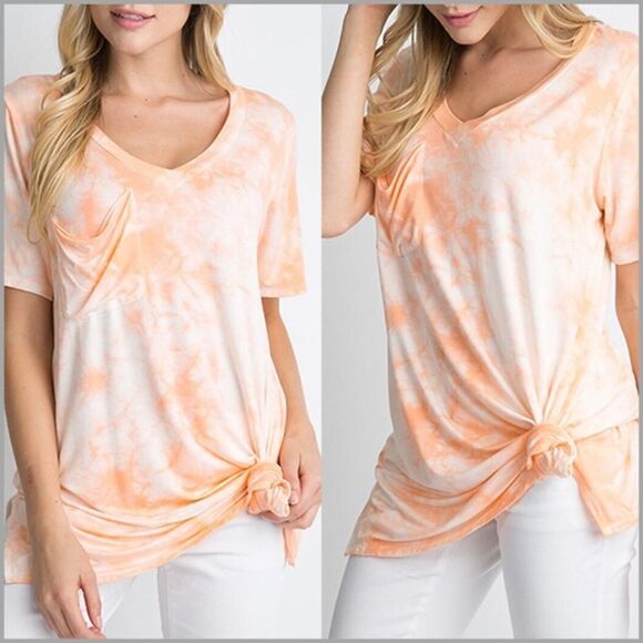 Flamingo Boyfriend Pocket Tee  - Picture 1 of 4